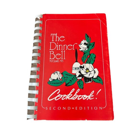 The Dinner Bell McComb Ms Cookbook! Second Edition Spiral-Bound 1989 - Picture 1 of 4